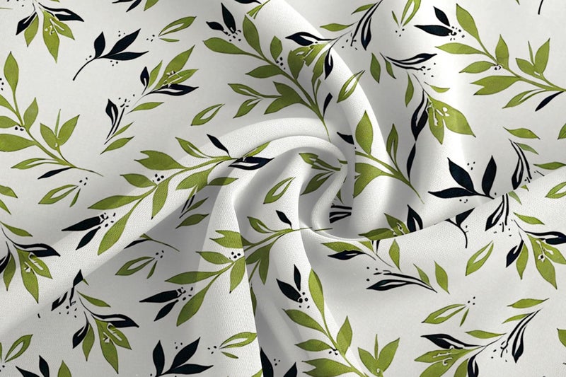 TASAMO Women's Printed Flouncing Flared Short Sleeve Blouse Top Shirts Floral (Small,FP Light Green 01) - Image 5